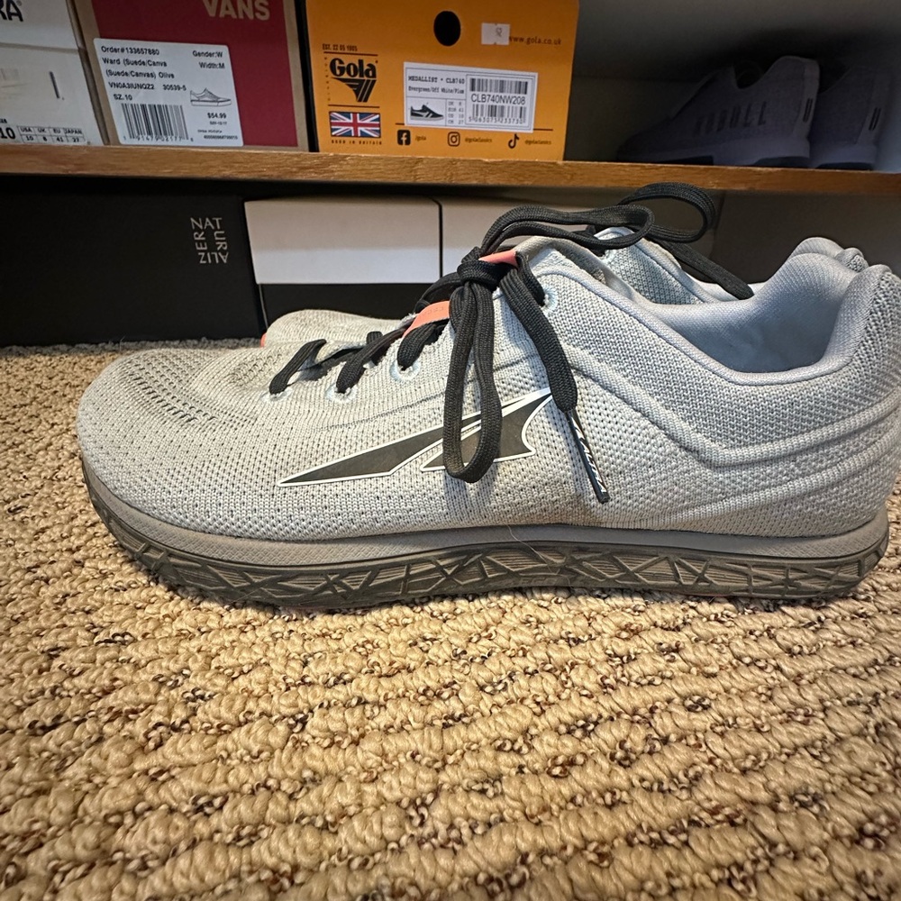 Altra Gray and Black Athletic Shoes with Supportive Sole